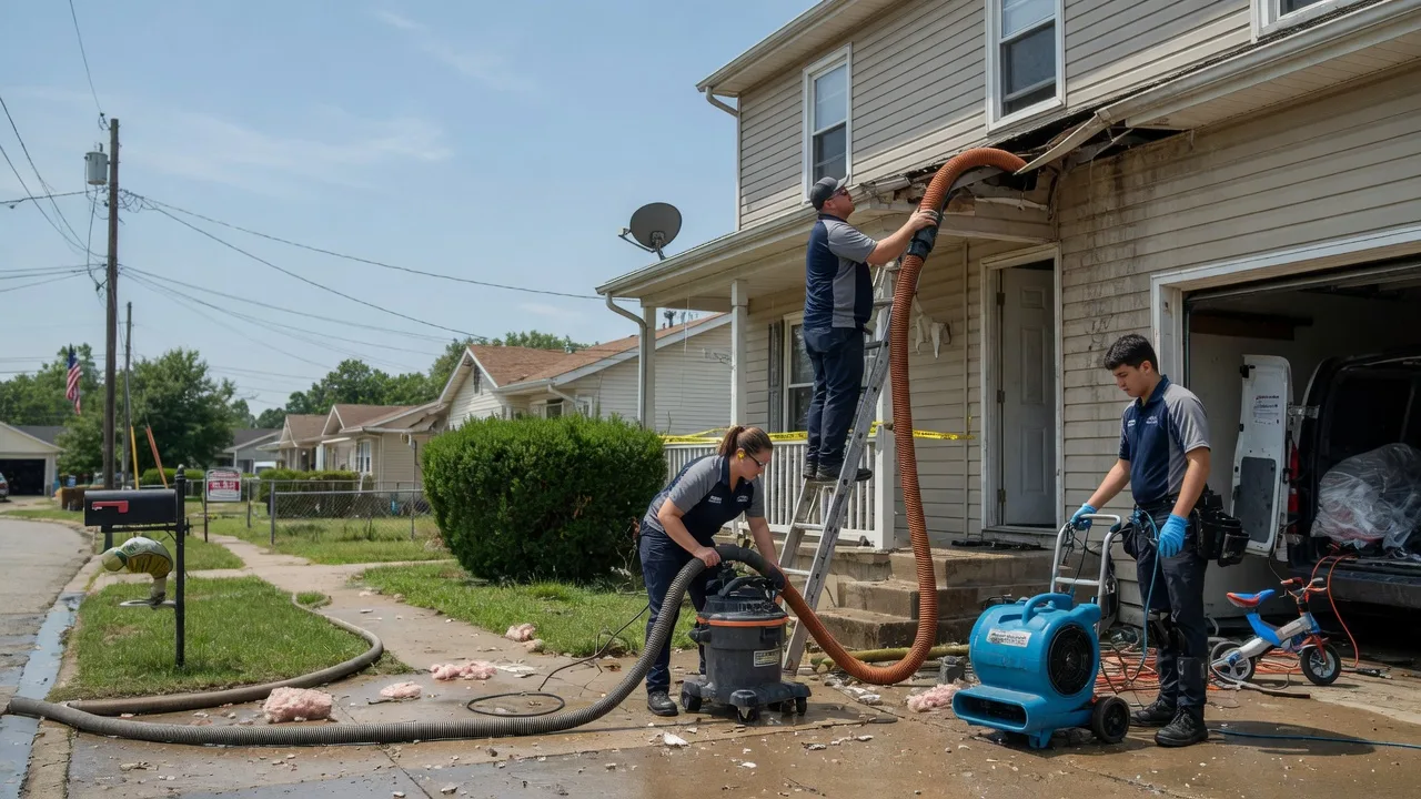 Water Damage Restoration in Garrett, KY near me